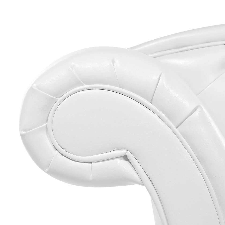 LATTES - Chaise Longue - Wit - Linkerzijde - Kunstleer 14 LATTES - Chaise Longue - Wit - Linkerzijde - Kunstleer - Afbeelding 12