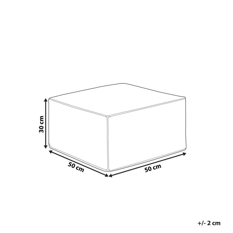 SHERALI - Poef - Roze - Katoen 6 SHERALI - Poef - Roze - Katoen - Afbeelding 4