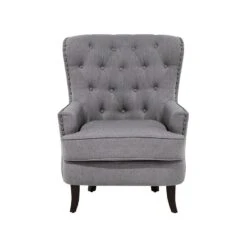 Beliani Fauteuil VIBORG - Grijs Polyester 9 Beliani Fauteuil VIBORG - Grijs Polyester -Meubelpromotie 8b90b653f2494a4da1f49f41f91d5910
