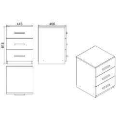 Emob Locelso Lade - 18 Mm Dik - 44 Breedte - Wit 14 Emob Locelso Lade - 18 Mm Dik - 44 Breedte - Wit -Meubelpromotie 8d12fefd5398411f88a6e9011c6a3b2f