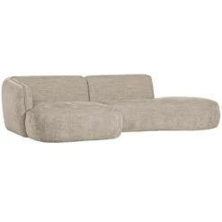 WOOOD Polly Chaise Longue - Polyester - Zand - 71x258x150/105 10 WOOOD Polly Chaise Longue - Polyester - Zand - 71x258x150/105 -Meubelpromotie 8da2daaafbdb4ecaaebb750070da16fa