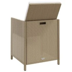 VidaXL - Tuinstoelen - Beige - 4 Stuks - Met Kussens 17 VidaXL - Tuinstoelen - Beige - 4 Stuks - Met Kussens -Meubelpromotie 8ee95f7639c549c5b1167e10d5441a90