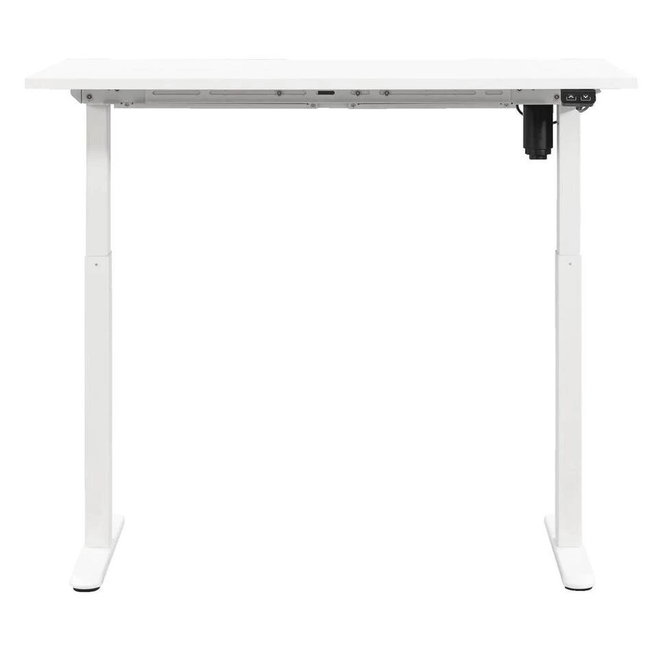 Bureau Homeworx Zit/sta Elektrisch Verstelbaar – Wit/wit - 75/118x120x70 Cm 6 Bureau Homeworx Zit/sta Elektrisch Verstelbaar – Wit/wit - 75/118x120x70 Cm - Afbeelding 4