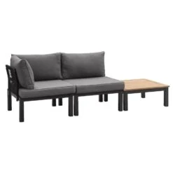 Le Sud Modulaire Loungeset Ardeche - Grijs - Incl. Kussens - 3-delig 7 Le Sud Modulaire Loungeset Ardeche - Grijs - Incl. Kussens - 3-delig -Meubelpromotie 90103686 0300