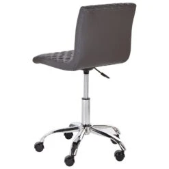 ORLANDO - Bureaustoel - Donkergrijs - Kunstleer -Meubelpromotie 93035eea0167419bbc270b22a78d0f35