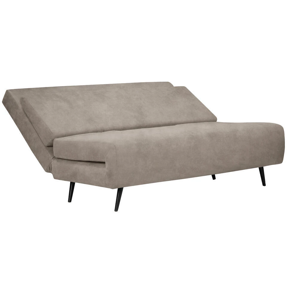 Mallory - Slaapbank 140 Cm In Taupe Fluweel 10 Mallory - Slaapbank 140 Cm In Taupe Fluweel - Afbeelding 8