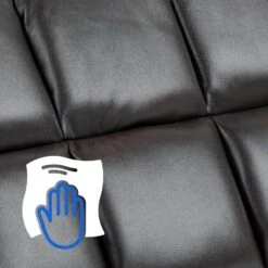 CLP Fauteuil Andover Zwart Frame - Kunstleer - Bruin -Meubelpromotie 96133bc397bd49caa2ec535a6cecac8e