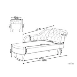 NIMES - Chaise Longue - Wit - Rechterzijde - Kunstleer 17 NIMES - Chaise Longue - Wit - Rechterzijde - Kunstleer -Meubelpromotie 99547ab76b2b48dcb26d2540cc40b723