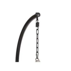 ARSITA - Hangstoel - Grijs - 100 Cm - PE Rotan -Meubelpromotie 9a674fd7f6ec45a8b8bbe6ccdbb33983