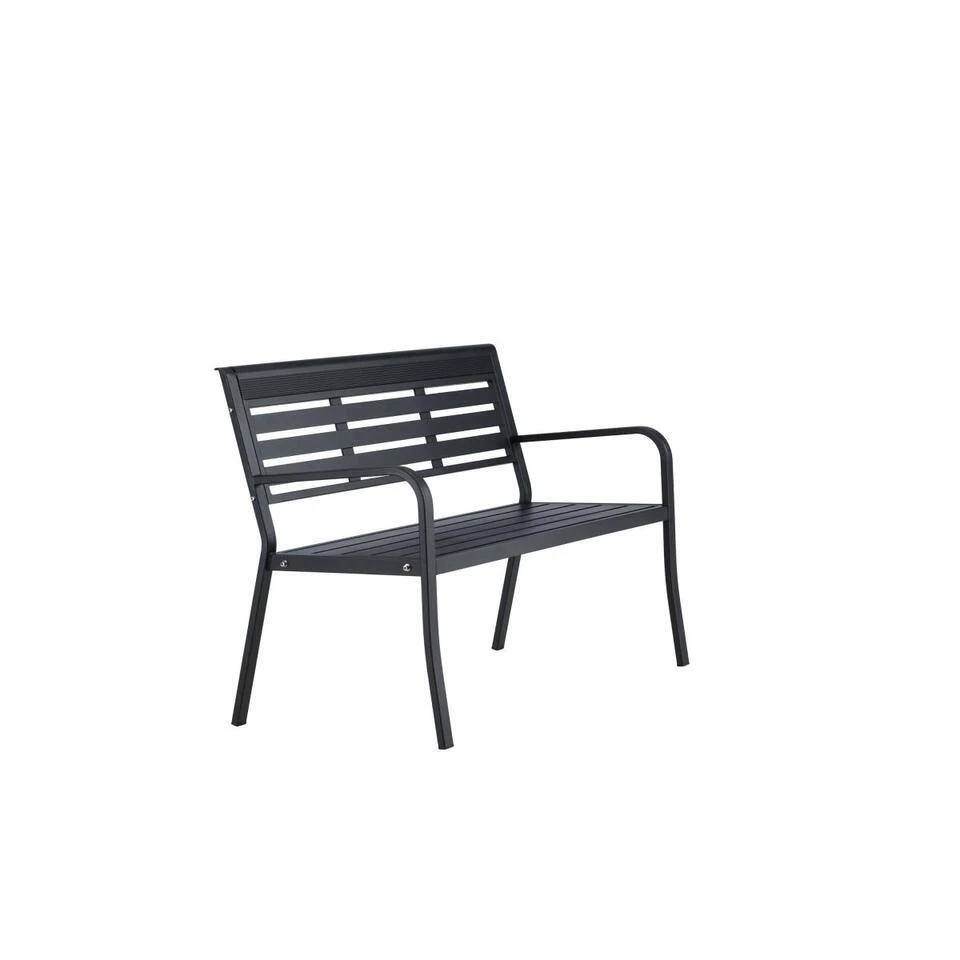 Svea - Layla Tuinbank - 125 Cm - Zwart 8 Svea - Layla Tuinbank - 125 Cm - Zwart - Afbeelding 6