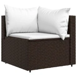 VidaXL - Tuinhoekbanken - Bruin - Poly Rattan - Met Kussens 13 VidaXL - Tuinhoekbanken - Bruin - Poly Rattan - Met Kussens -Meubelpromotie 9ac1359ac3ac49c69d44c8f1a37876f7