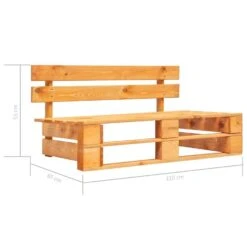 VidaXL - Pallet Middenbank - Bruin - Grenenhout 15 VidaXL - Pallet Middenbank - Bruin - Grenenhout -Meubelpromotie 9ae81ef33a7648a1af36124be773f312