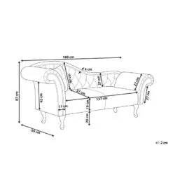 LATTES - Chaise Longue - Wit - Linkerzijde - Kunstleer 18 LATTES - Chaise Longue - Wit - Linkerzijde - Kunstleer -Meubelpromotie 9be0c388271140439c5170a5814b9c75