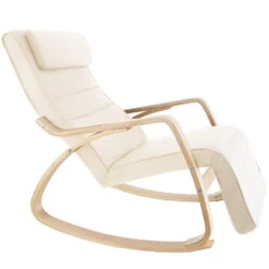 Tectake Schommelstoel Onda, Beige 15 Tectake Schommelstoel Onda, Beige -Meubelpromotie 9c8c93869c0b4492aafd46b92703a76b