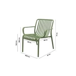 Stripe Loungestoel - Mosgroen -Meubelpromotie 9d39c39bb03b4fd5aa93c28b76a512bc