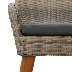 VidaXL - Tuinstoel - Zwart - Poly Rattan - 55 X 62.5 X 82cm 21 VidaXL - Tuinstoel - Zwart - Poly Rattan - 55 X 62.5 X 82cm -Meubelpromotie 9d417182949d4b5391957b5412088e6d