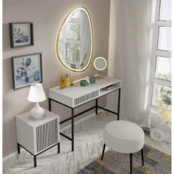 Bureaucontainer Ravenna - Wit/zwart - Metall - 41x40x55 Cm -Meubelpromotie 9f0301b04f1940f19dedfd2e06832da9