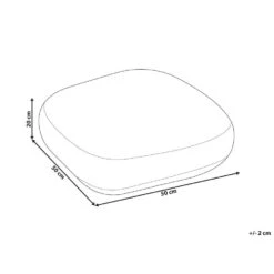 Beliani Poef BERRECHID - Grijs Katoen 8 Beliani Poef BERRECHID - Grijs Katoen -Meubelpromotie 9f77973c1c1241598b0a8fbbe167274a