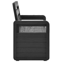 VidaXL Tuinopbergbank 132,5 Cm Kunststof Antraciet -Meubelpromotie a09526dcf19e49548377d33d48c1ee72