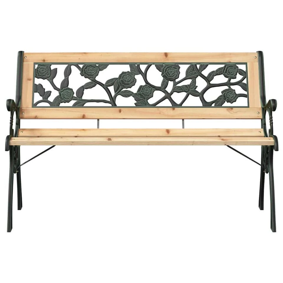 VidaXL - Tuin Zitplaatsen - Bruin - Hout - 116 X 54 X 73cm 6 VidaXL - Tuin Zitplaatsen - Bruin - Hout - 116 X 54 X 73cm - Afbeelding 4