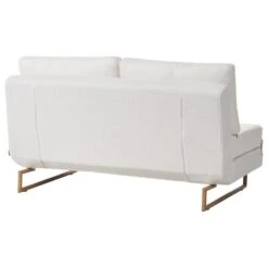 JERSLEV - 3-zits Slaapbank - Off-white - Bouclé -Meubelpromotie a265aa9ccc3e407ebe533a7471f6fa5a