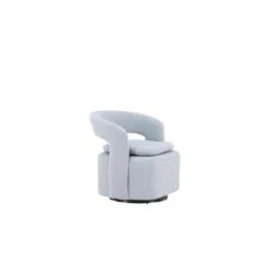 Svea - Teno Draaibare Fauteuil - Boucle - Lichtblauw -Meubelpromotie a340475b632e4d37b60f1e426e5317a9