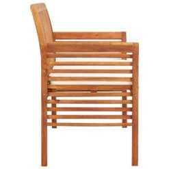 VidaXL Massief Acaciahouten Tuinbank Met Kussen 3-Zits Tuinset Buitenbank Bank -Meubelpromotie a4f38b18c063496ca7b5956e4cbb3ed2