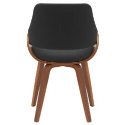 CLP Eetkamerstoel Vangale Walnoot Frame - Stof - Walnoot/zwart 15 CLP Eetkamerstoel Vangale Walnoot Frame - Stof - Walnoot/zwart -Meubelpromotie a5df34ac70224498bf3de204d2f088a7