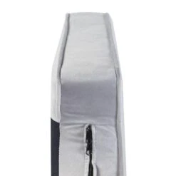 ALLIER - Chaise Longue - Grijs - Rechterzijde - Fluweel -Meubelpromotie a6fab418981d4c0ca3131c07038b347c