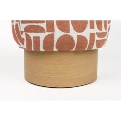 Housecraft Living Cyril Poef/ Krukje Terra Rood -Meubelpromotie a77f9def259943679ac276cfad2f86da