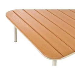 SENISE - Tuinsalontafel - Lichthout - 74 X 74 Cm - Kunsthout 15 SENISE - Tuinsalontafel - Lichthout - 74 X 74 Cm - Kunsthout -Meubelpromotie a7dcd5d0ea7f4aecaec229ca4163470a