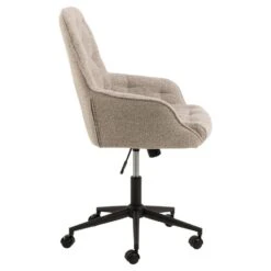 Bureaustoel Beige Stof - Zithoogte 57cm - Alleri -Meubelpromotie a88c014f382f48029b244f7c175beeec