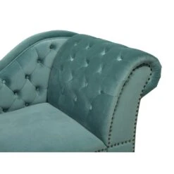 NIMES - Chaise Longue - Mintgroen - Rechterzijde - Fluweel 23 NIMES - Chaise Longue - Mintgroen - Rechterzijde - Fluweel -Meubelpromotie a902e650da574f44a1a4324df06fbb7f