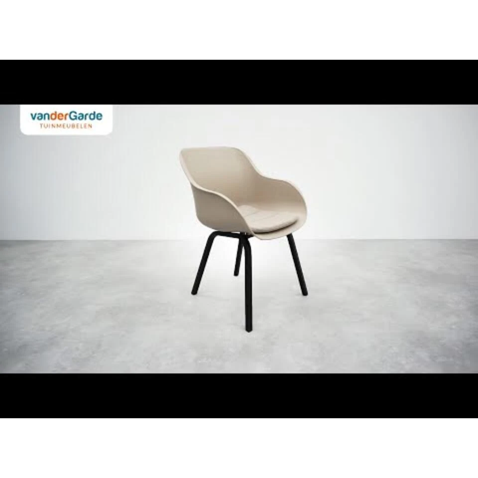 Hartman Le Soleil Element Dining Armstoel - Cotton White - 4 St. 8 Hartman Le Soleil Element Dining Armstoel - Cotton White - 4 St. - Afbeelding 6