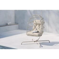 Svea - Hana Hangstoel - Beige -Meubelpromotie ab5f685ec95d40858e1250fb84fe227c