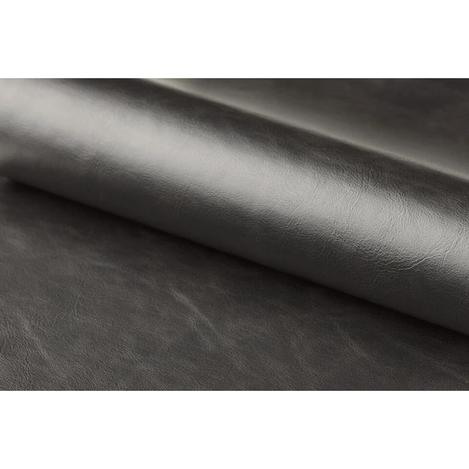 Eetkamerstoel Zwart Kunstleer - Zithoogte 46,5cm - Zaria - Set Van 2 7 Eetkamerstoel Zwart Kunstleer - Zithoogte 46,5cm - Zaria - Set Van 2 - Afbeelding 5