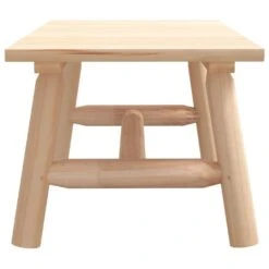 VidaXL - Salontafel - Naturel - Massief Vurenhout - 90x50x41 Cm -Meubelpromotie abfe5f0ba90e4145a0528150340b69fe