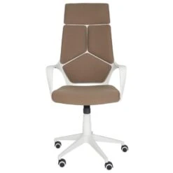 DELIGHT - Bureaustoel - Bruin/Wit - Polyester 17 DELIGHT - Bureaustoel - Bruin/Wit - Polyester -Meubelpromotie ac0ee7e64c1c439989964c945818dcaf