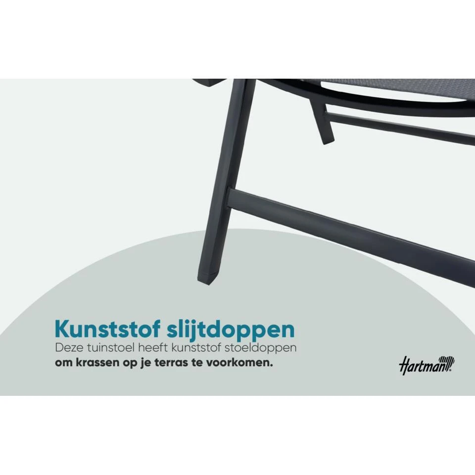 Set Van 4 - Hartman Napoli Verstelbare Stoel 8 Set Van 4 - Hartman Napoli Verstelbare Stoel - Afbeelding 6