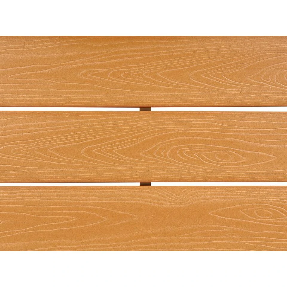 SENISE - Tuinsalontafel - Lichthout - 74 X 74 Cm - Kunsthout 10 SENISE - Tuinsalontafel - Lichthout - 74 X 74 Cm - Kunsthout - Afbeelding 8