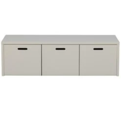 WOOOD Silke Kistbank Met Lades - Grenen - Dust/Grijs - 36x120x50 -Meubelpromotie af40638d35144ef1a5635542e536043f