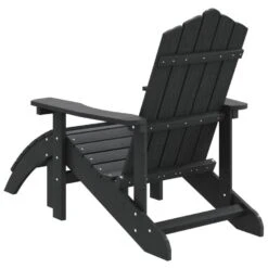 VidaXL - Tuinstoel Adirondack - Antraciet - Polyetheen - Met Voetenbank 13 VidaXL - Tuinstoel Adirondack - Antraciet - Polyetheen - Met Voetenbank -Meubelpromotie af864f61eee54e19b9898afe1c9b620b