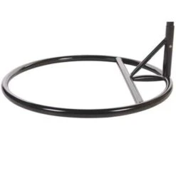 ARSITA - Hangstoel - Grijs - 100 Cm - PE Rotan -Meubelpromotie b11f3a5fe94d4f4d923c5a766d980455