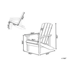 ADIRONDACK - Tuinstoel - Grijs - Kunsthout 15 ADIRONDACK - Tuinstoel - Grijs - Kunsthout -Meubelpromotie b1dca6eae8c046c1ab2ab29a78f40329