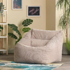 Icon Zitzack Morgan - Corduroy Zitzakfauteuil - Beige -Meubelpromotie b1fdd6bfdfef48bd9c979ac3678f1e4a