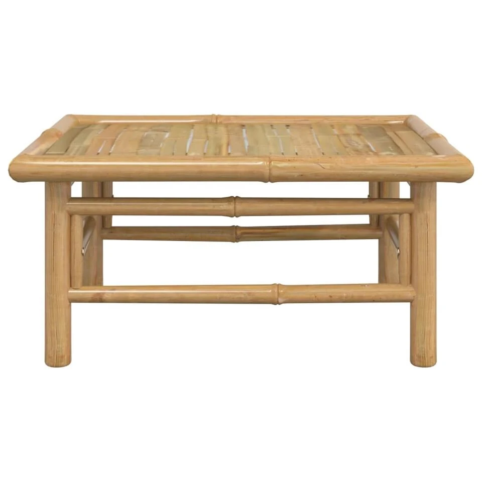 VidaXL - Tuintafel - Bruin - Bamboe - 65x55x30 Cm 5 VidaXL - Tuintafel - Bruin - Bamboe - 65x55x30 Cm - Afbeelding 3