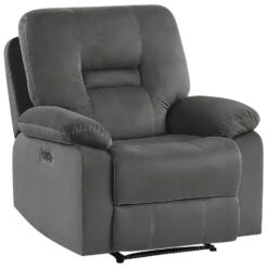 BERGEN - Fauteuil - Grijs - Fluweel 20 BERGEN - Fauteuil - Grijs - Fluweel -Meubelpromotie b331009b8f4a48fab4d842355c599cca