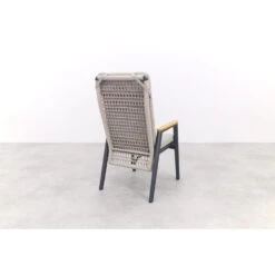 VDG Solaro Verstelbare Dining Tuinstoel - Light Rope / Teak Arm 21 VDG Solaro Verstelbare Dining Tuinstoel - Light Rope / Teak Arm -Meubelpromotie b374c111be314beba3e4f62b336d05ba