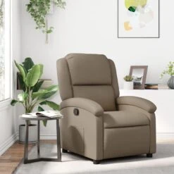 VidaXL - Fauteuil - Bruin - Kunstleer 14 VidaXL - Fauteuil - Bruin - Kunstleer -Meubelpromotie b4ad590287c04efe945102e60a098498