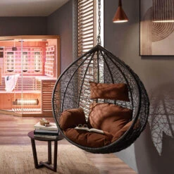 Merkloos HOME DELUXE Hangstoel CIELO Bruin Mand + Kussen 13 Merkloos HOME DELUXE Hangstoel CIELO Bruin Mand + Kussen -Meubelpromotie b720497e46634d599cb70aba928ccdf9